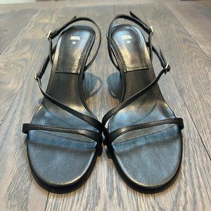 Zara Black Sandals - Never Worn